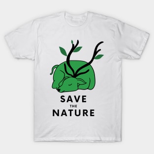 save the nature protect the animals T-Shirt